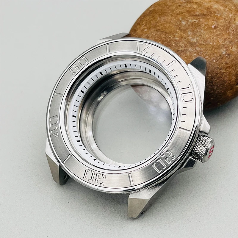 Mod 45Mm Custodia Per Orologio Subacqueo King Samurai Series Lunetta In Acciaio Per Seiko Nh36 Nh35 Movimento 200M Orologio Impermeabile Sostituire Le