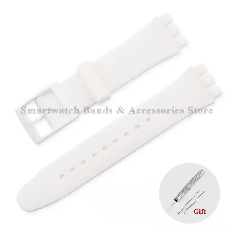 Colorful Silicone Sport Watch Strap - Rubber Replacement Wrist Band Accessories