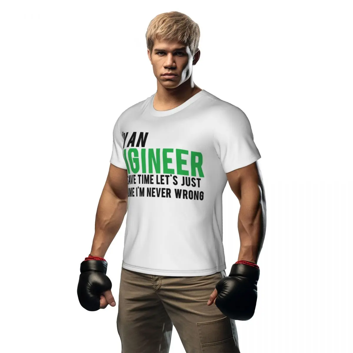 

Trust Me Im An Engineer T-Shirt Letter Print Essentials Gym T-Shirts Short-Sleeve Tshirt Summer Y2K Casual Oversized Top Tees