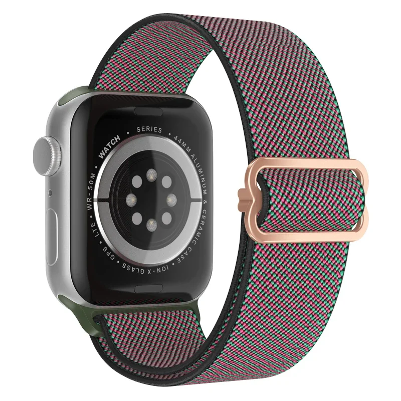 Elastic Nylon Scrunchie Strap Bracelet