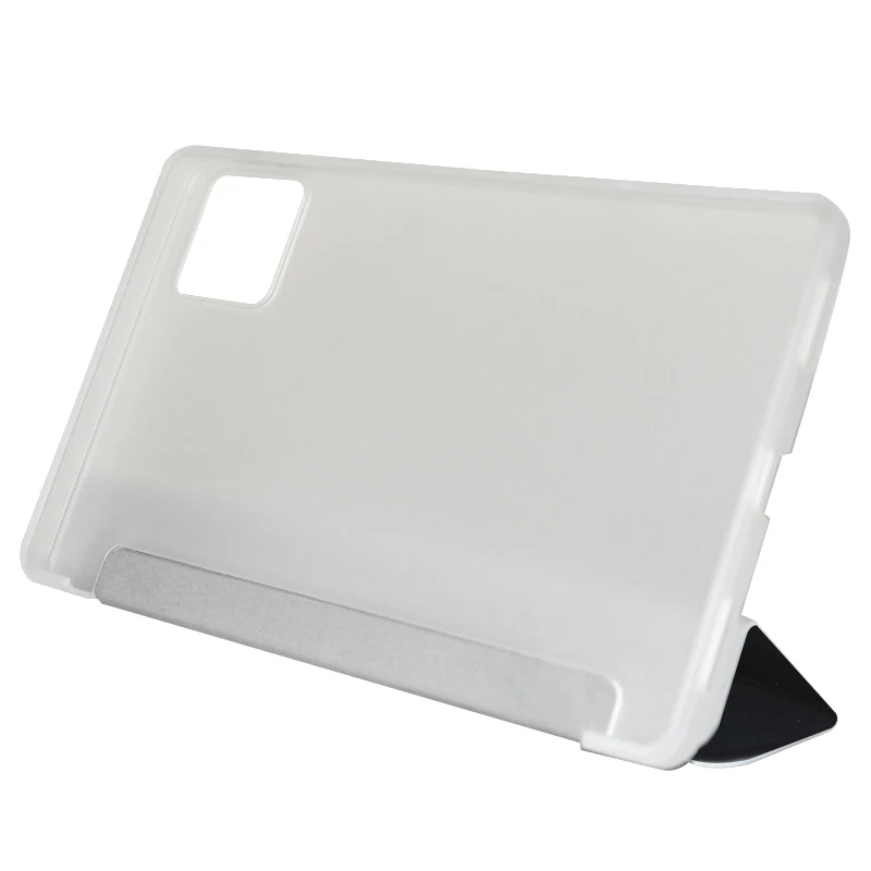 Slim Folding Stand Tablet Case with Matte TPU Back Cover
