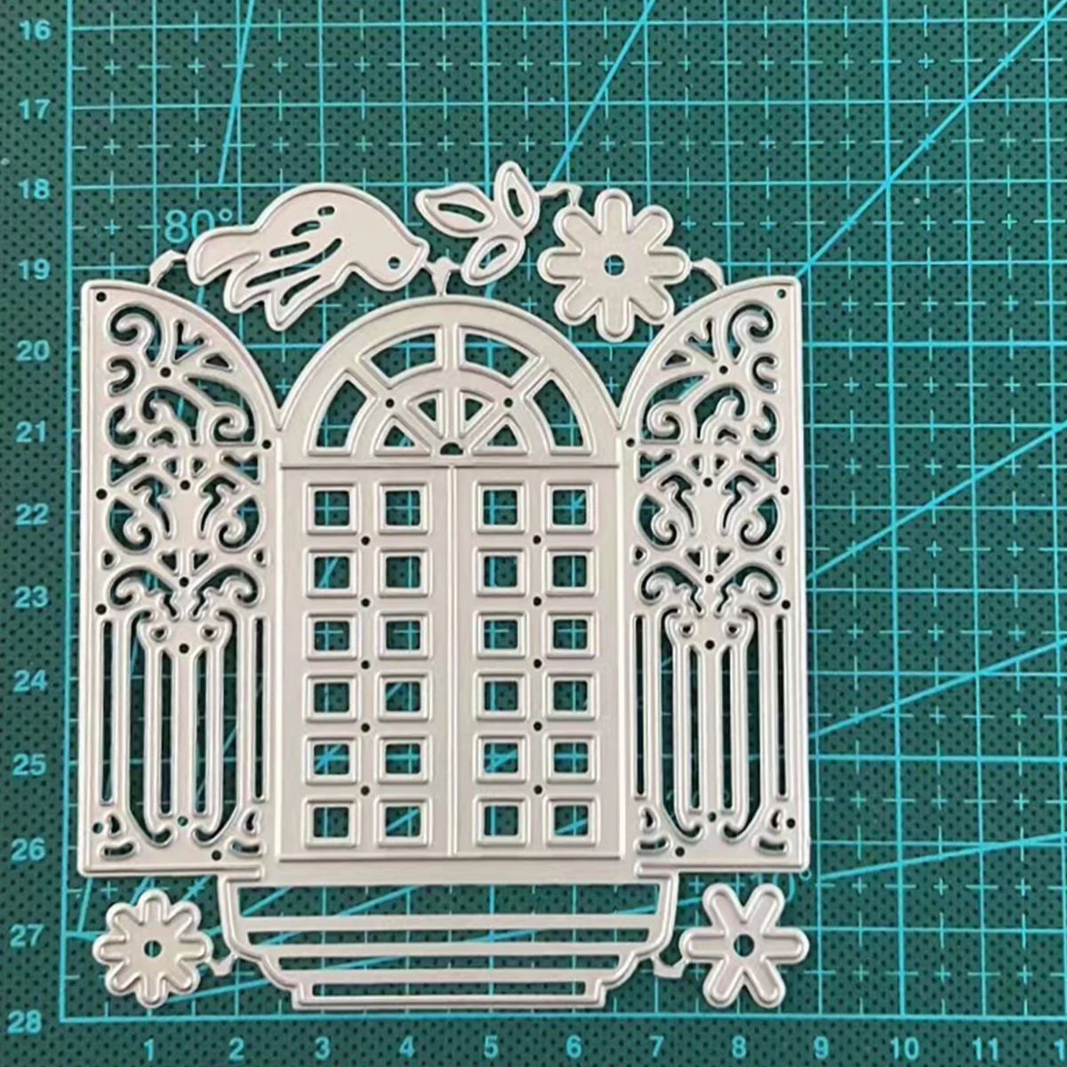 Metal Cutting Dies Windows Metal Cutting Die Decorative Scrapbooking Craft Photo Album Paper Card Art DIY Embossing