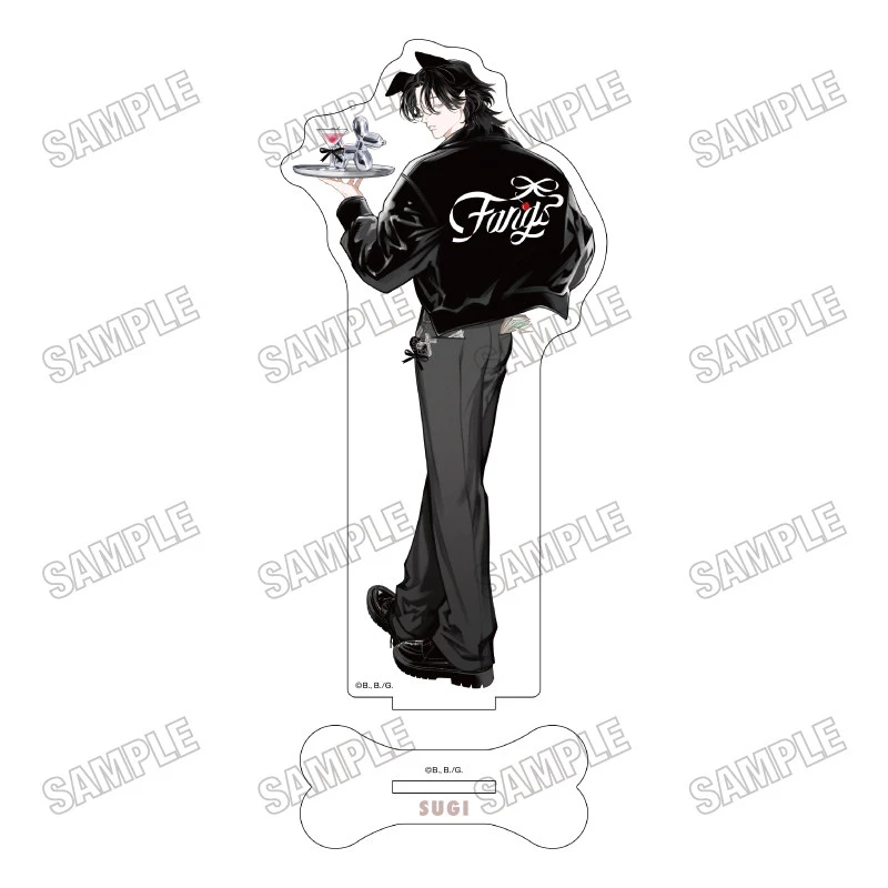 Vampire Fangs 15cm Acrylic Stand Halloween Decor Keychain