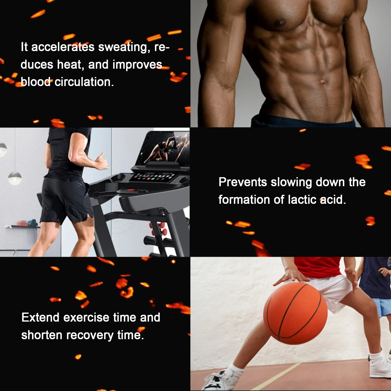 Abdominal Trainer 1pc Eelhoe Abdominal Cream Men's and Women's Shaping Cream Exercise Strengthening Muscle Exercise Sweating Line Massage