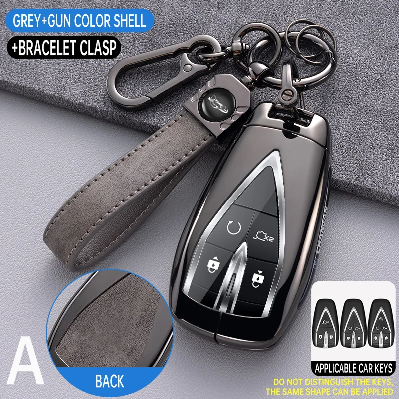 Key Case Key Case Cover Car Key Shell Remote Control Case Cover Car Key Case Cover Shell for Changan UNIT UNIK CS35PLUS CS55 PLUS CS75 PLUS Oshan X7 X5 Car Accessories