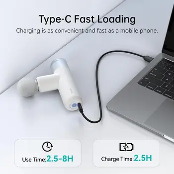 مسدس تدليك صغير من Opove M3، مدلك عضلات الأنسجة العميقة، مدلك محمول باليد، مدلك رياضي مدمج - Image 6