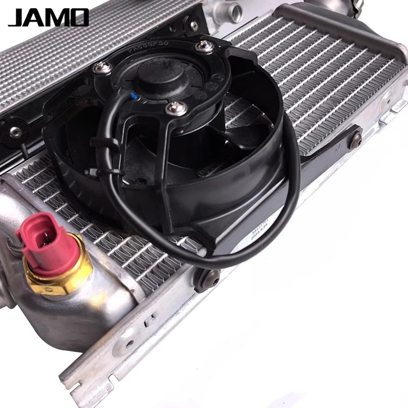 JAMO Motorcycle radiator fan For KTM SX SXF EXC 125 150 250 300 350 450 Dite Birk -