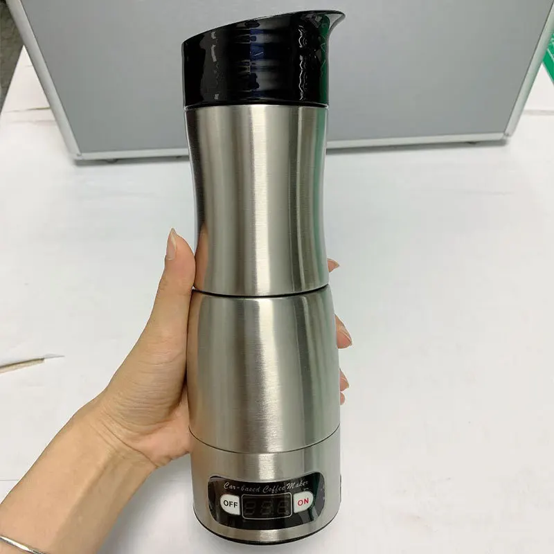 커피 머신 컵 12V 자동차 전기차 24V 트럭 범용 미니 휴대용