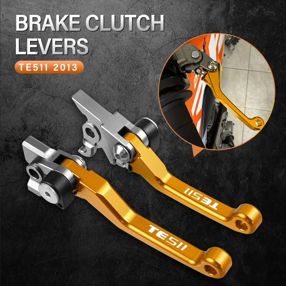 

Motocross Foldable Pivot Dirt Bike Brake Clutch Levers Handle Lever Accessories Fit FOR HUSQVARNA TE511 TE 511 2013 Accessories