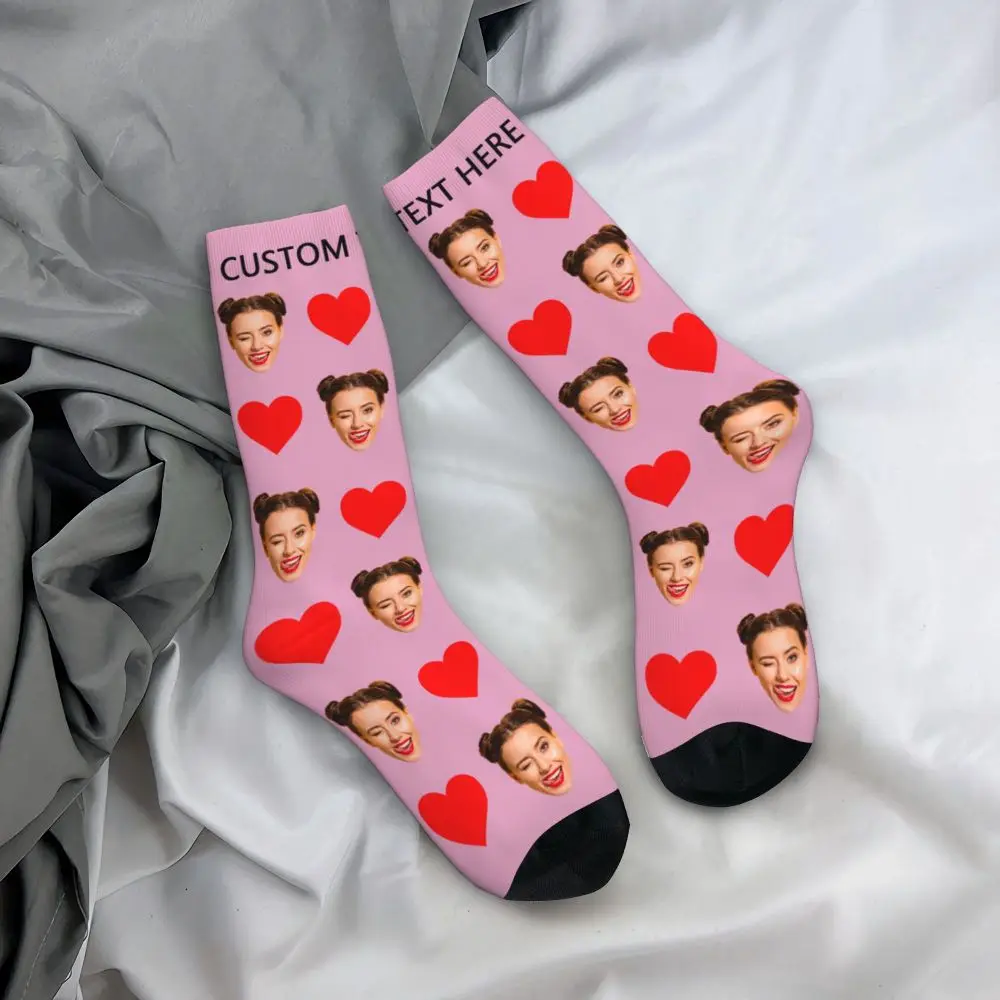 Personal Custom Avatar Printed Socks Cozy Sport Middle Tube Socks Cotton for Unisex Birthday Present 78 S3e146300bd0142af95e16c836312163c2