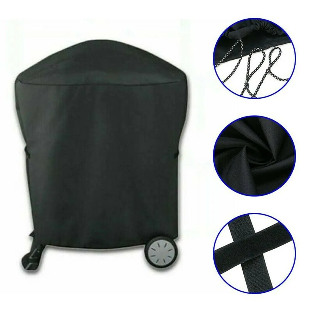 BBQ Grill Cover Dust Cover Barbecue Gas Grill Waterproof For Q1000 Q2000 Series Gas Patio Outdoor Barbecue Tool Accessory grill cover