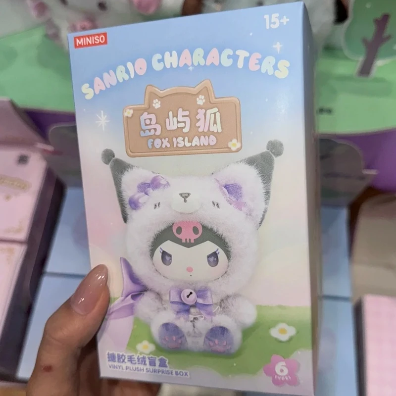 オリジナル Miniso サンリオフォックスアイランドベルベットブラインド