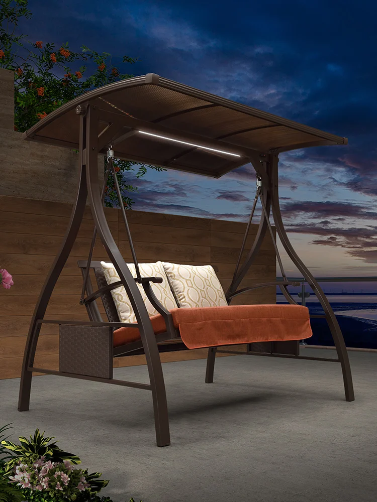 

Outdoor swing chair rain-proof outdoor garden hammock villa hanging chair swing