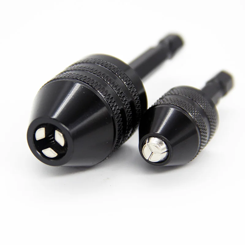 Drill Chuck Keyless Screwdriver Impact Driver Adaptor Electric Micro Motor Clamp