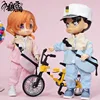 Ob11 Dolls Handmade Clothes Overalls Suit With Hat Messenger Bag Shirt Toy Accessories Obitsu11, GSC, Molly YMY P9 Dolls 4