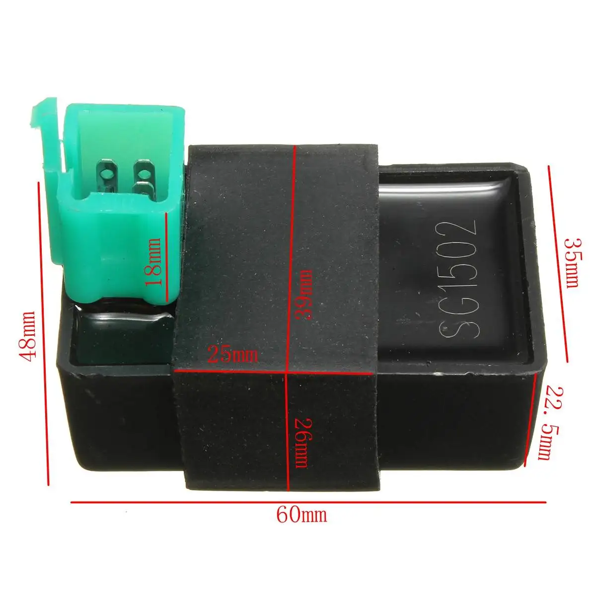 Motorcycle Ignition Coil & CDI UNIT kit For 50cc 70cc 90cc 110cc 125cc ATV Quad Gart Dirt Pit Bike