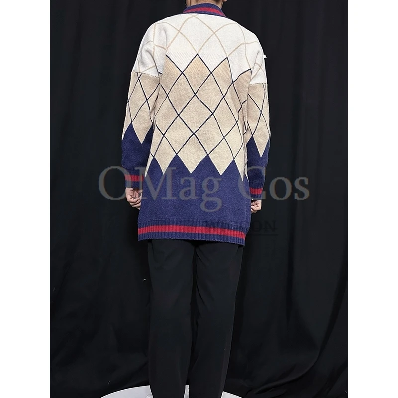 game Love and Deepspace Xavier cosplay qiyu sweater cosplay Rafayel Cosplay Wig Cos Short Hair Hair Heat Resistant Fiber Daily