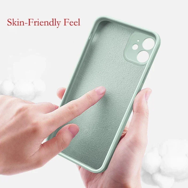Premium Liquid Silicone Phone Case - Soft Touch Protective Cover