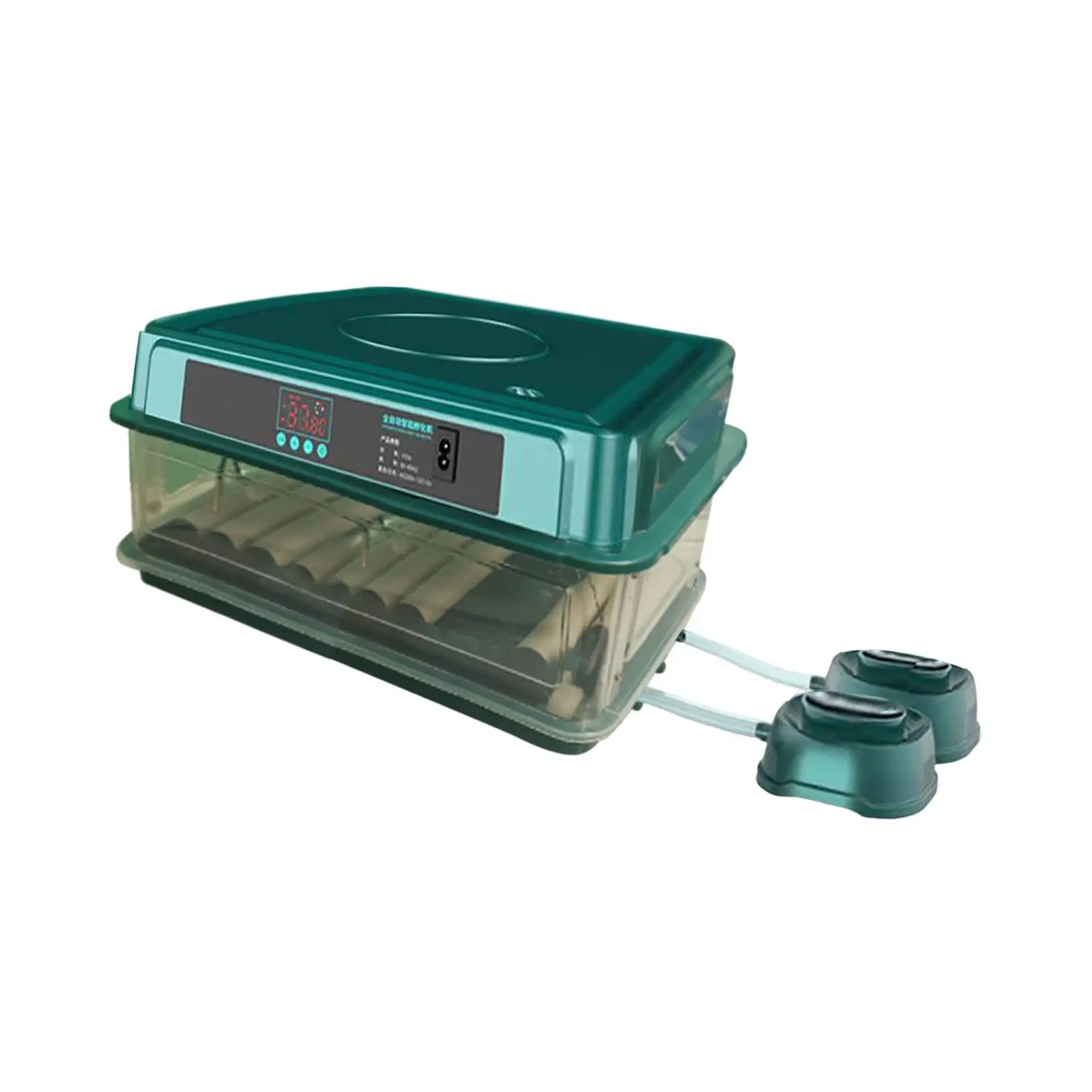 

Automatic Poultry Hatcher Desk Detachable Tray Hatching Machine Digital Egg Incubator Auto Water Replenishment for Quail Pigeon