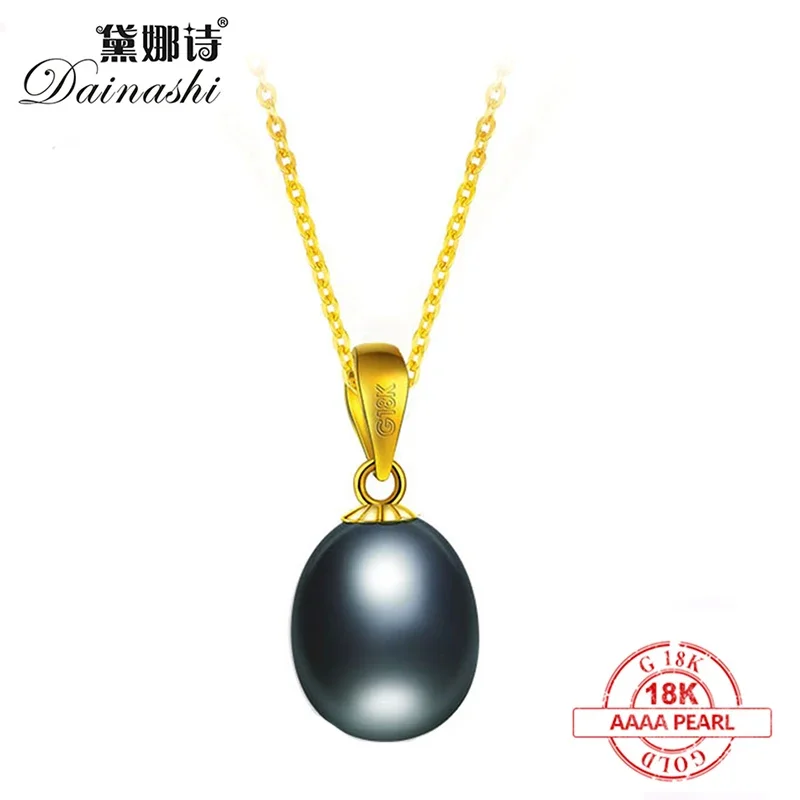 Dainashi Real Pure 18 천개 금 Jewelry Necklace & 펜 던 트, Natural 담수 펄 Women 펜 던 트, fine Jewelry 와 Gift Box 대 한 Lover Best5 Dainashi Real Pure 18 천개 금 Jewelry Necklace & 펜 던 트, Natural 담수 펄 Women 펜 던 트, fine Jewelry 와 Gift Box 대 한 Lover Best5