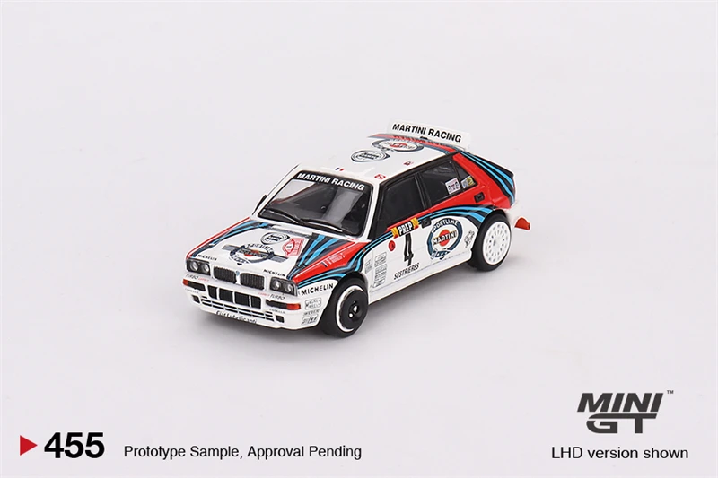 

Мини GT 1:64 Lancia Delta HF, интегрированная эвольция 1992 Winner #4, коллекционная литой автомобиль, миниатюрная модель