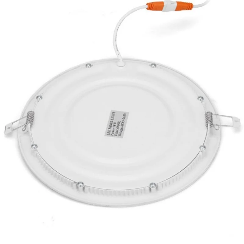 초박형 원형 및 사각형 LED 패널 조명, LED 천장 매립형 조명, AC85-265V 및 드라이버 LED 다운라이트, 3W, 4W, 6W, 9W, 12W, 15W, 25W