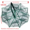 1 PC Foldable Fishing Net Catcher For Fish Minnan Crabs Crayfish Crab Meat Shrimp Soaking Cages Foldable Hexagonal Accessories 5