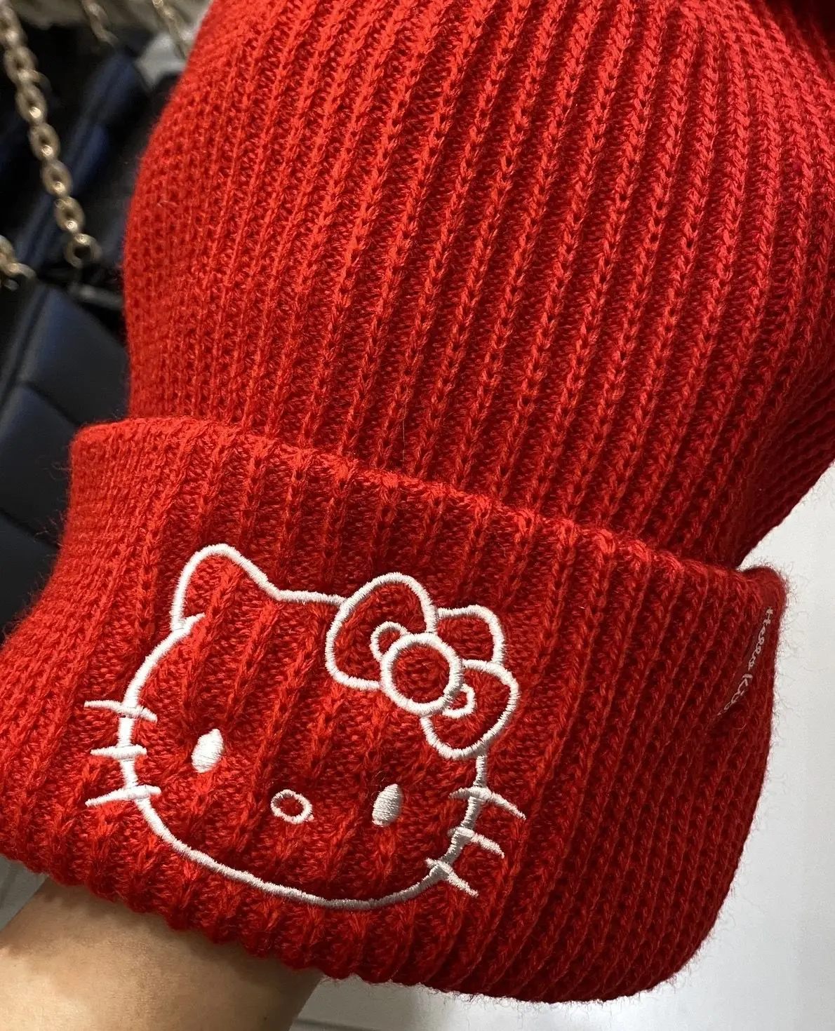 帽子 SLY KITTY KNIT BEANIE SLY | 【LIMITED ITEM】HELLO KITTY x SLY CAT BEANIE (帽子