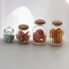 5/10pcs  1/12 Scale Miniature Dollhouse Glass Candy Jar Pretend Play Toy Barbies Doll Kitchen Mini Cookies Food Toy Accessories 1