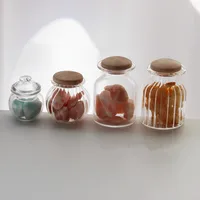 5/10pcs  1/12 Scale Miniature Dollhouse Glass Candy Jar Pretend Play Toy Barbies Doll Kitchen Mini Cookies Food Toy Accessories 1