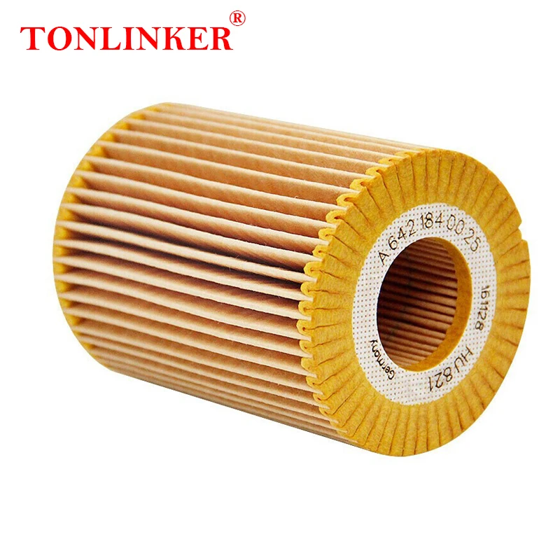 TONLINKER Oil Filter A6421800009 For Mercedes Benz GLE W166 C292 2015 2016 2017 2018 2019 GLE 350d 4MATIC OM642 Car Accessories