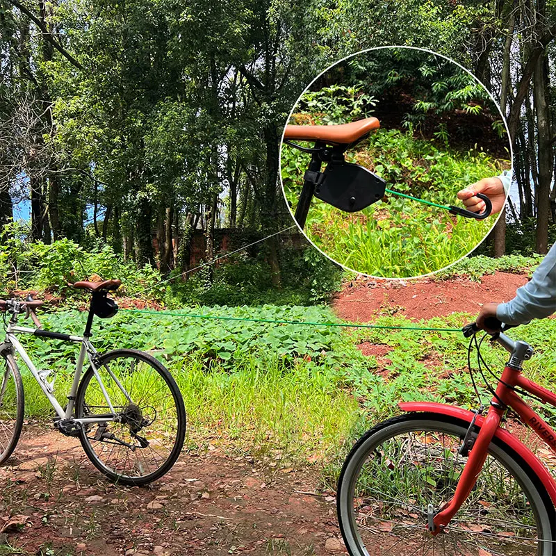 Plein air Parent-enfant Tirer Corde Vélo de montagne Remorque