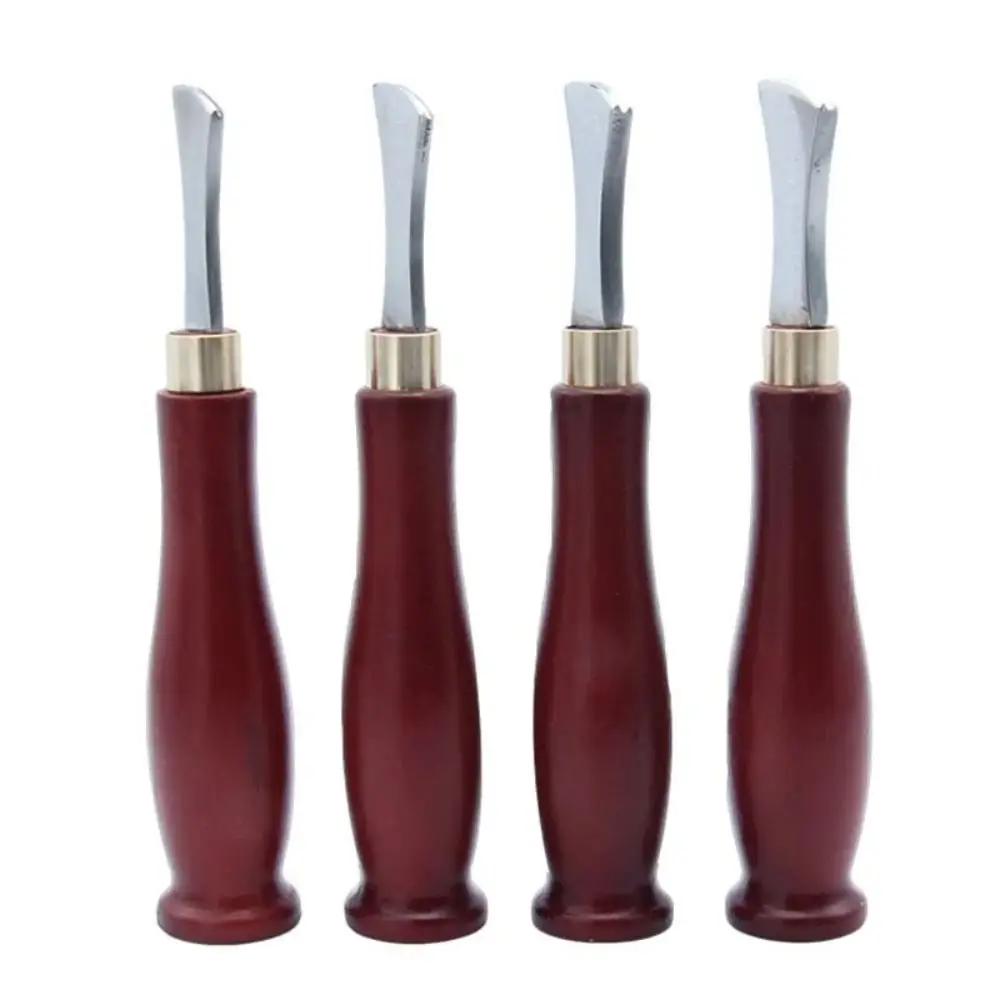 Shallow Groove Leather Edge Pressure Line Punch Leathercraft Tools Sector Leather Edge Press DIY Handmade Embedding Thread