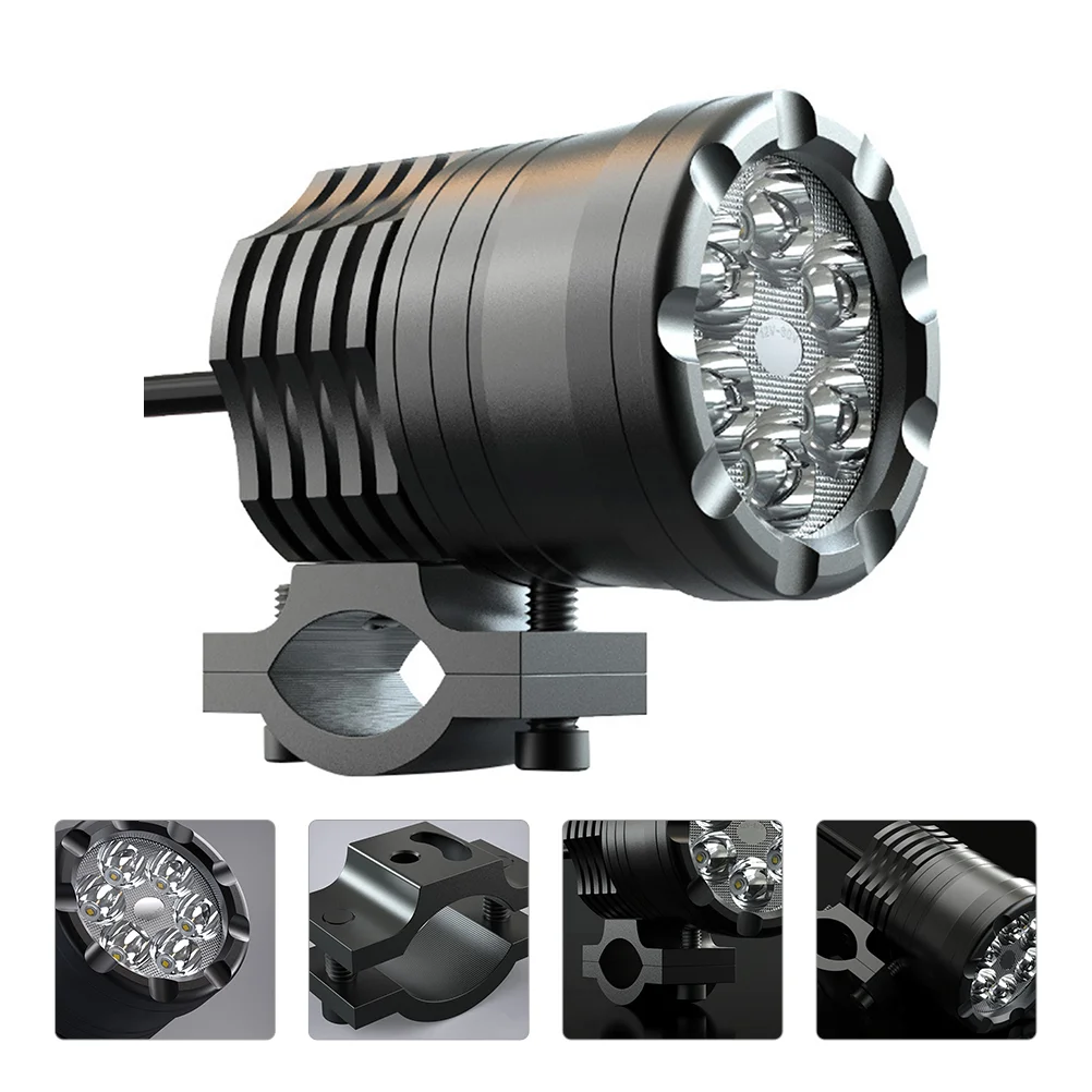 

Motorcycle 30W Spotlight Multi-purpose Motorcycle LED Refitting Lamp (Black)