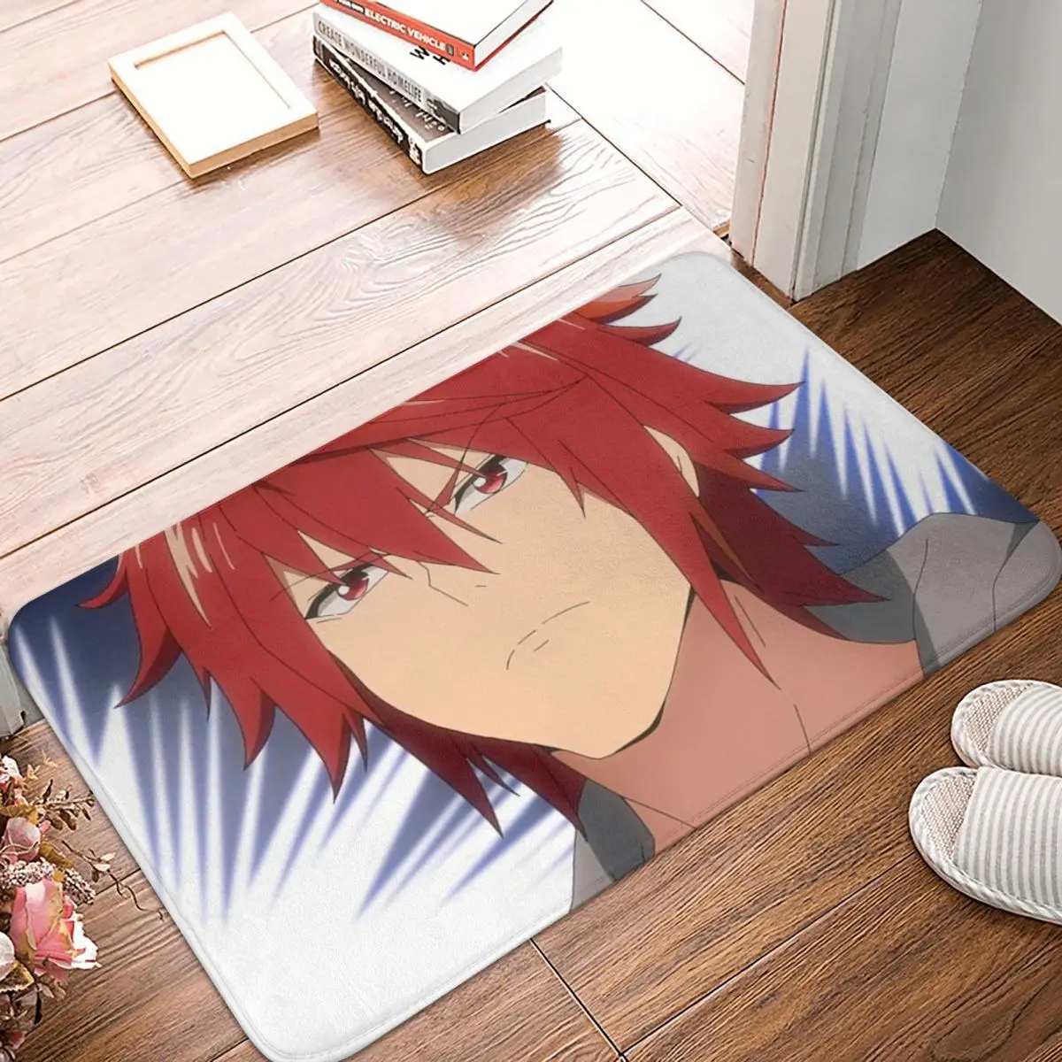 

Boy Face Bedroom Mat Tenpuru Doormat Living Room Carpet Entrance Door Rug Home Decoration