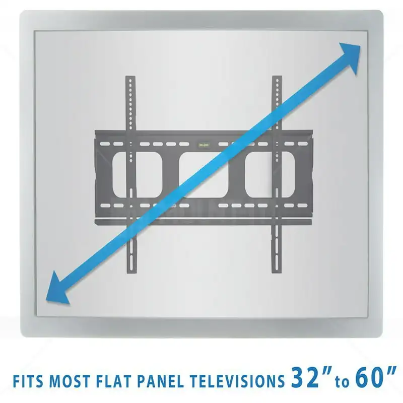 

Low-Profile TV Wall Mount Fits 32" to 60" TVs 177 lbs. Capacity