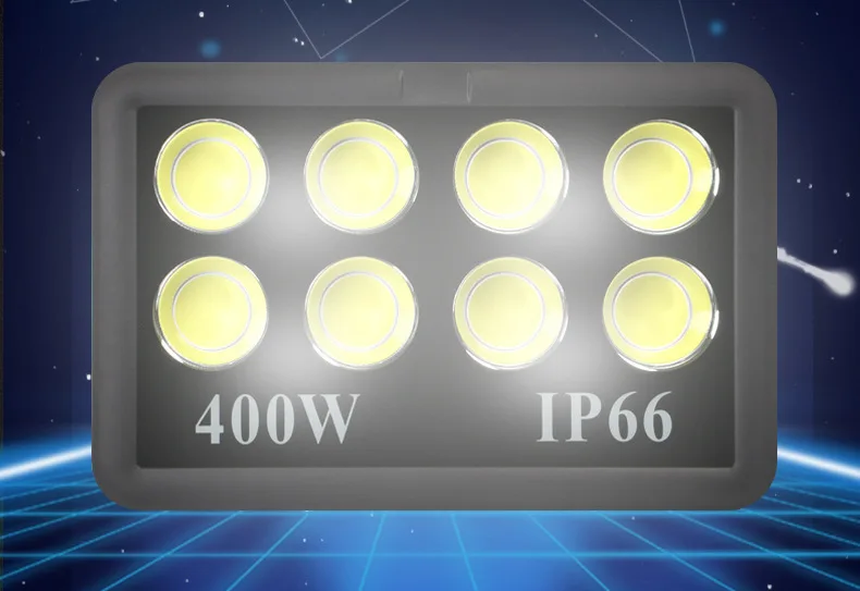 Description Picture 3 of itemWide-edge Integrated Floodlights COB Stadium Outdoor Waterproofing Project Rectangular Spotlight LED High-brightness Floodlight