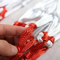 Basketball net Thick durable game polyester woven rope basketball net 2