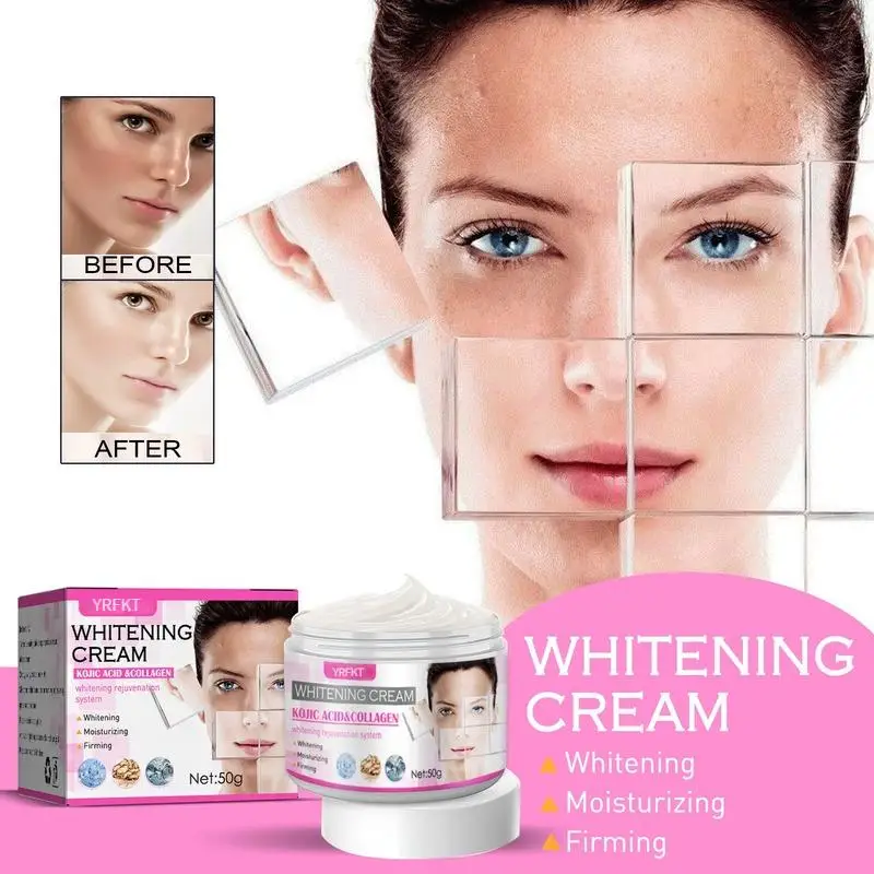 

Kojic acid face cream skin anti wrinkle moisturizing cream brighten skin tone fade spots melanin rejuvenation cream