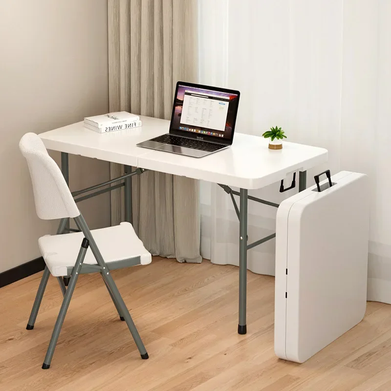 

Складной стол для студентов, домашний учебный стол, простой Съемный стол для дома, офиса, письменный стол, компьютерный тренировочный стол, длинный стол