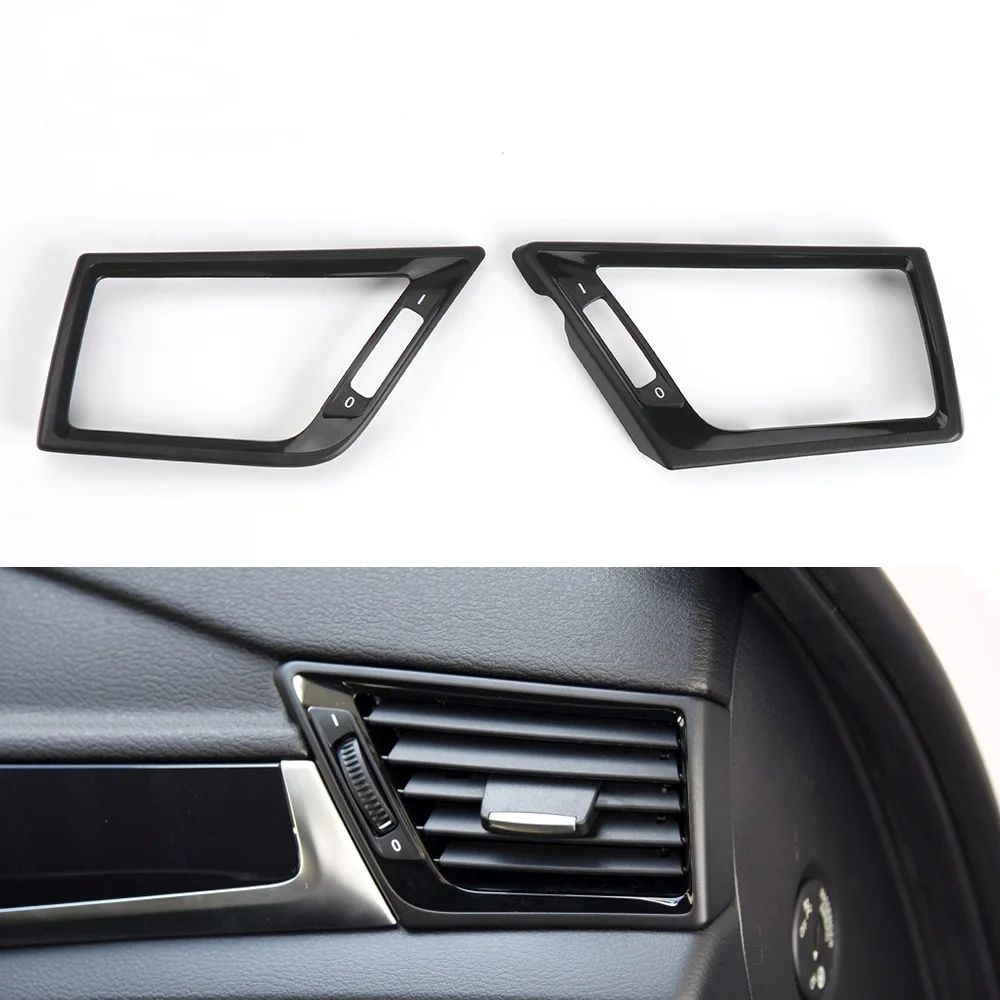 

Car Front Left Right Row Wind Air Conditioning Vent Grill Outlet Panel Plate Cover For BMW X1 Series E84 Accessories 2010-2016