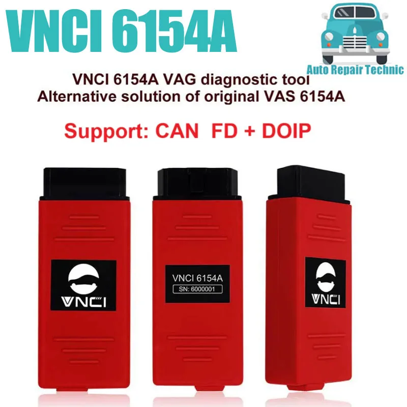 

VNCI 6154A ODIS 11 Профессиональный диагностический инструмент для VW/Audi/Skoda/Seat обновленная версия VAS6154A