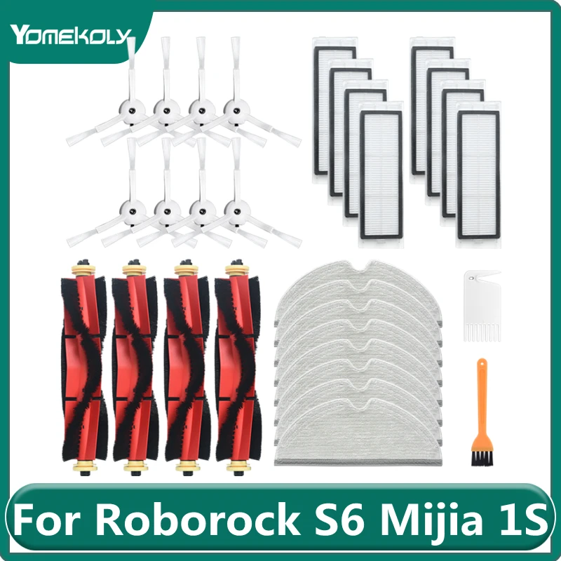 For Roborock S6 MAXV S6 PURE S6 Xiaomi Mijia 1/1S Robot Vacuum Cleaner