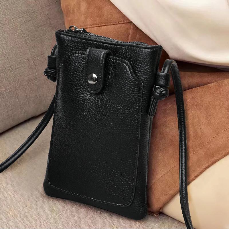 New Women Handbags Fashion Pu Leather Shoulder Bags Female Luxury Large Capacity Crossbody Bags Small Solid Zipperp Phone Purse