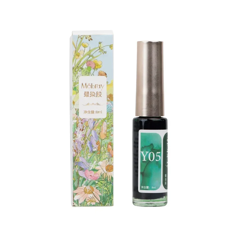 블루밍 매니큐어 대리석 네일 잉크 틴트 젤 수채화 잉크 네일 아트 블라썸 젤 폴리쉬 세미 퍼머넌트 UV 젤 바니시