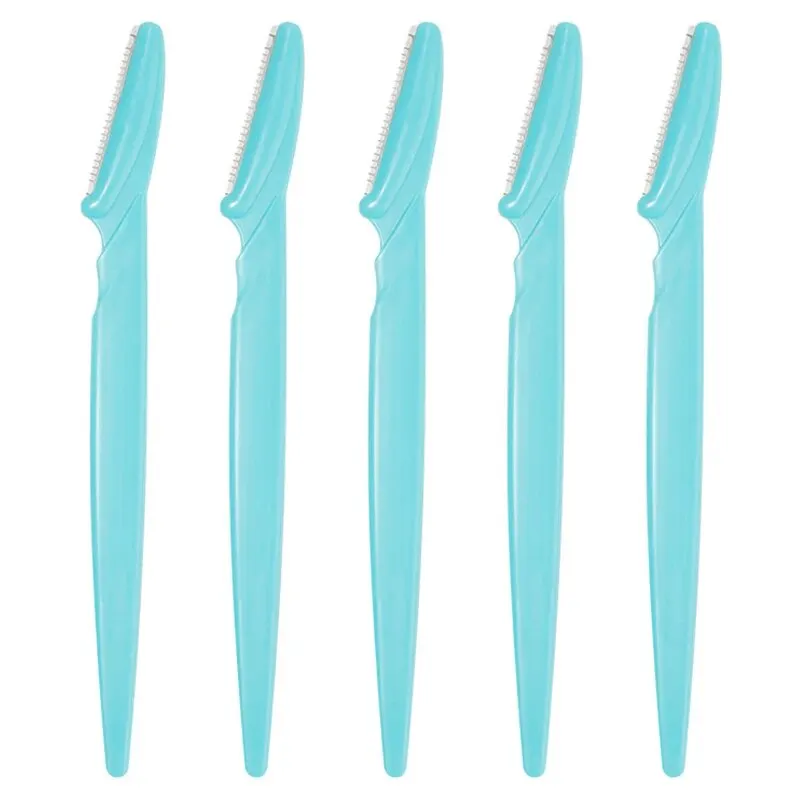 5PCS Sharp Scissors Eyebrow Trimmer Tool Makeup Grooming Tool Loose Packaging Eyebrow Razor Sharp Safe Efficient Stainless Steel 6
