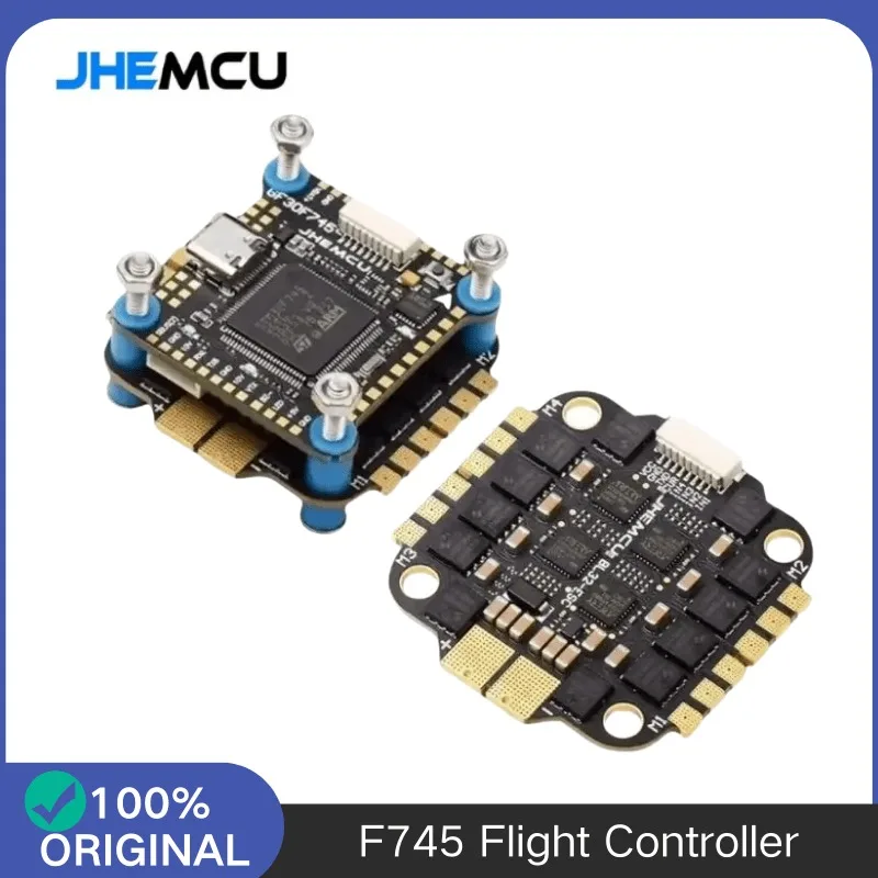 GF30F745-ICM Flight Controller + AM32A60 60A ESC 4-en-1 Combo pour FPV Drone