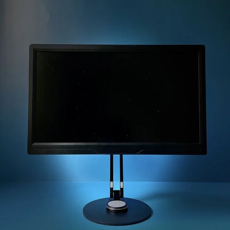 Liga de Alumínio Portátil Stand Desk 360 Suporte Rotativo com Montagem Vesa Apto para 13 14 15.6 17.3 Polegada Monitor de Computador - Imagem 4