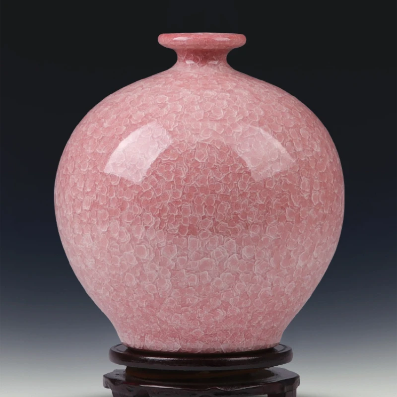 

Porcelain Vase, Flower Arrangement, Antique Chinese Home, Living Room Decoration, TV Cabinet, Porcelain Bottle Decoration