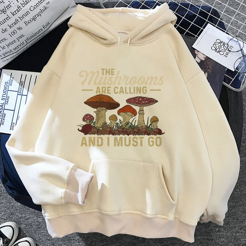 

Mushroom hoodies women harajuku sweat y2k clothing women 90s sweater